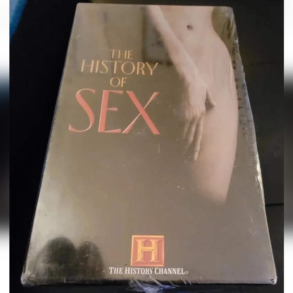The History Channel The History of Sex VHS 4 Tape Set